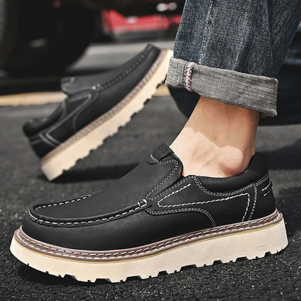 Mocasines de cuero Monza
