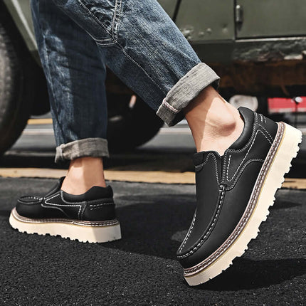 Mocasines de cuero Monza